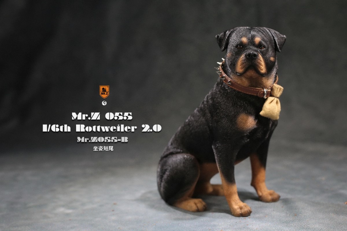 1/6 Imitation Animal No. 54 - Rottweiler