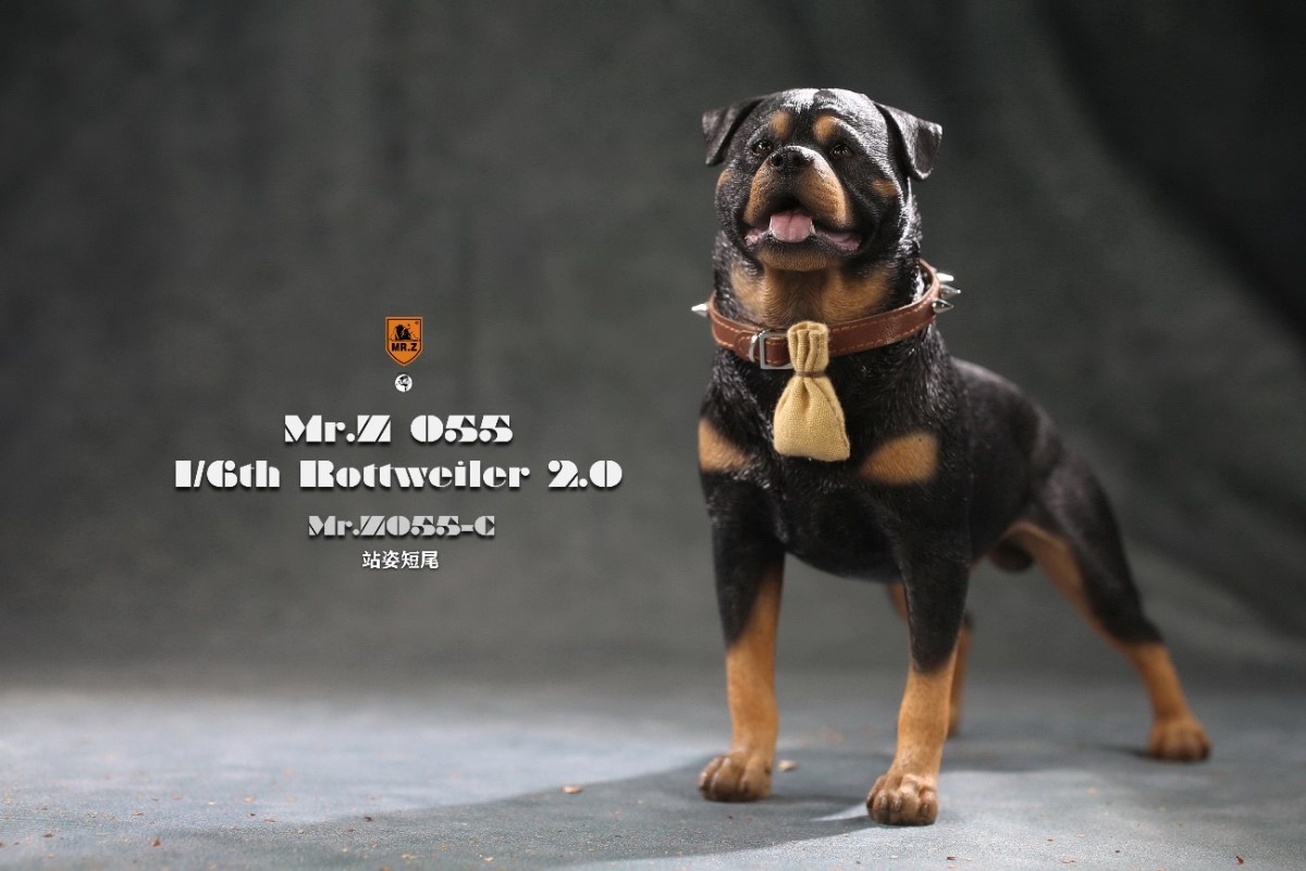1/6 Imitation Animal No. 54 - Rottweiler