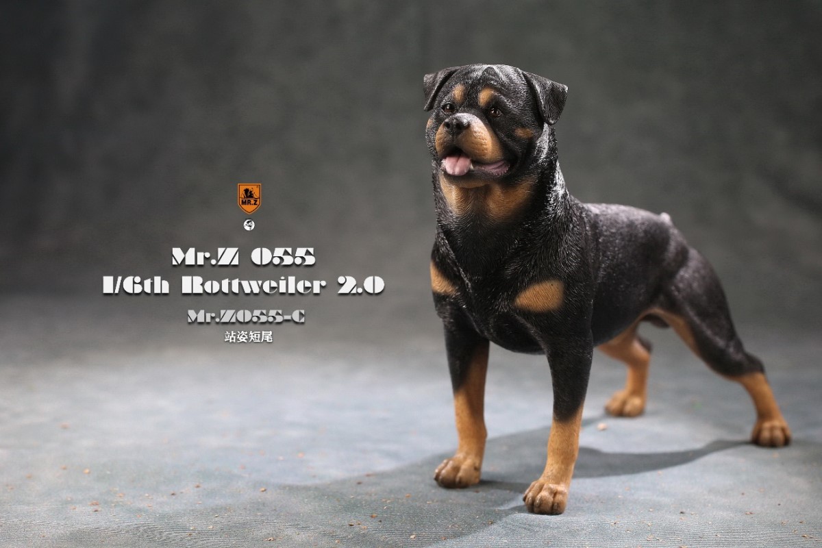 1/6 Imitation Animal No. 54 - Rottweiler