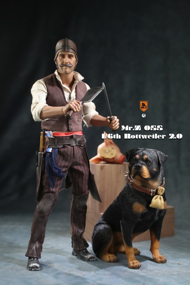 1/6 Imitation Animal No. 54 - Rottweiler