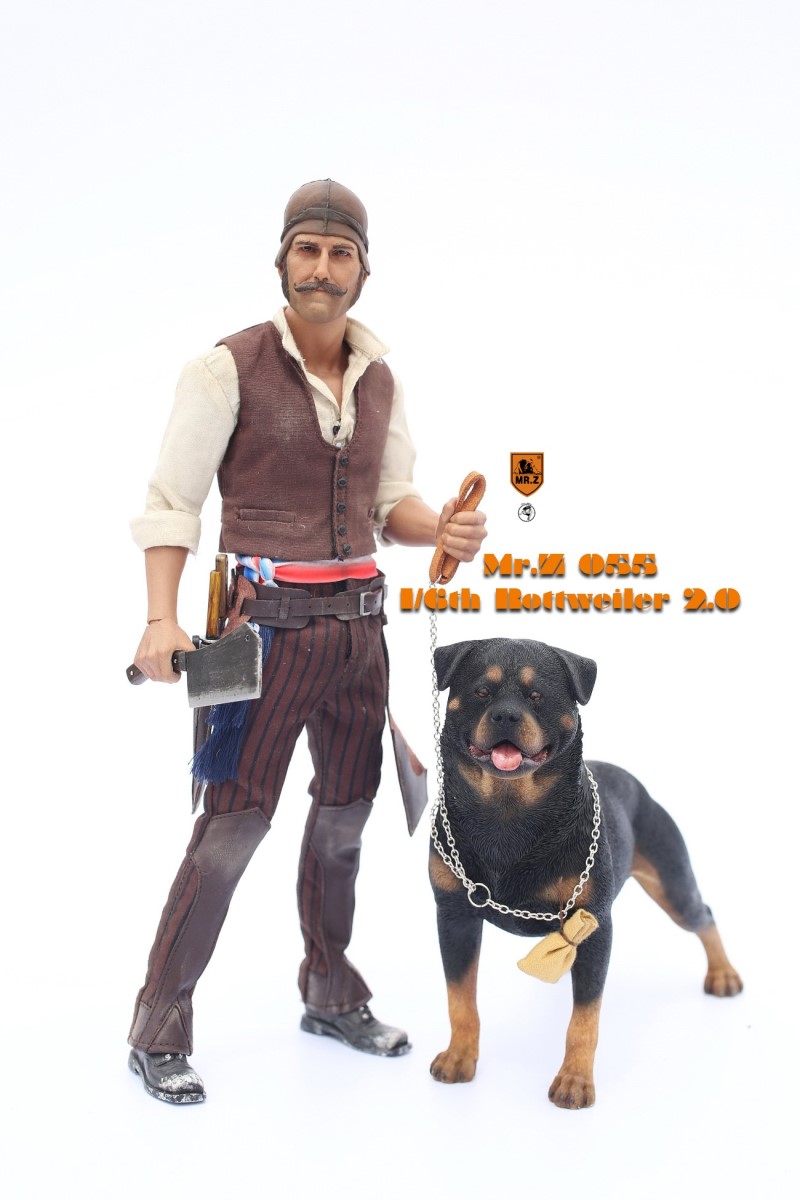 1/6 Imitation Animal No. 54 - Rottweiler