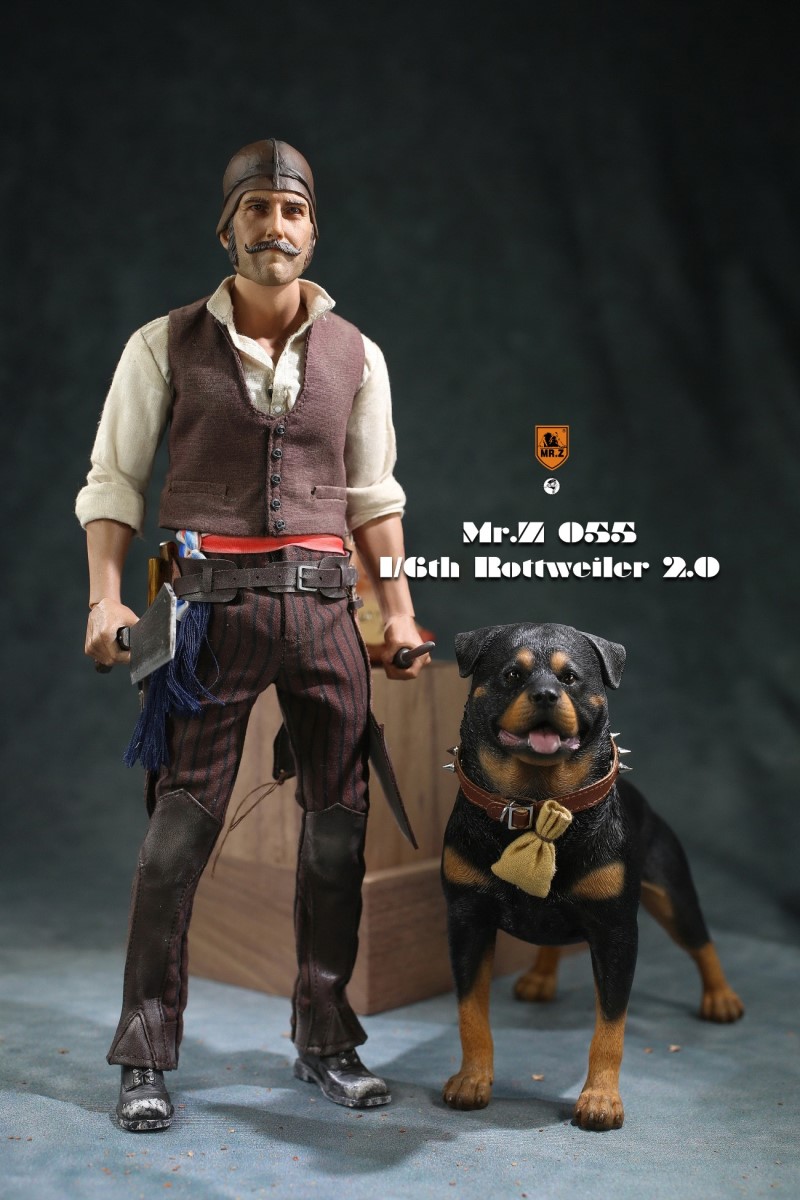 1/6 Imitation Animal No. 54 - Rottweiler