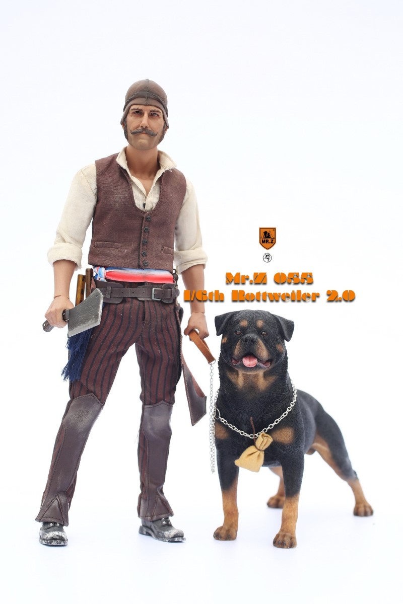 1/6 Imitation Animal No. 54 - Rottweiler