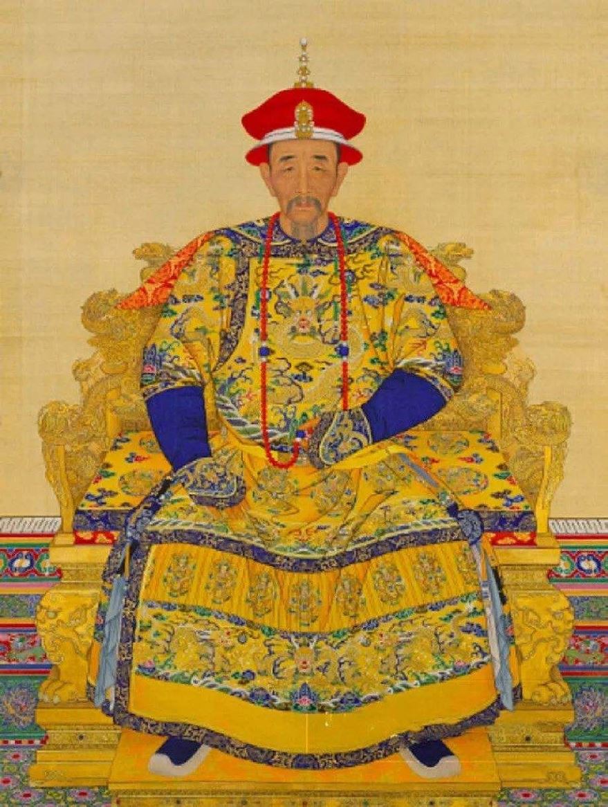 1/6 Emperor Qing Dynasty Dragon Robe Elevator Set