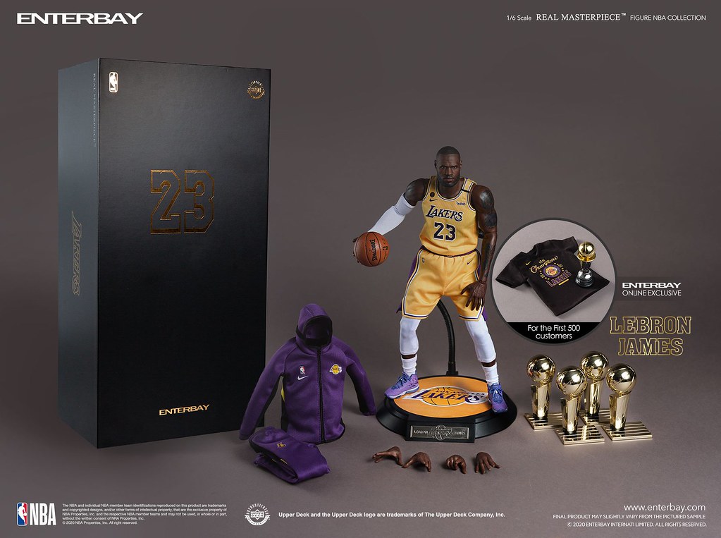 REAL MASTERPIECE NBA COLLECTION - LEBRON JAMES 1/6