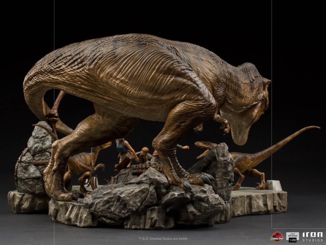 Demi Art Scale 1/20 Jurassic Park - final battle scene