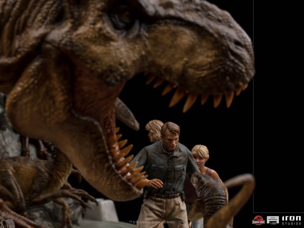 Demi Art Scale 1/20 Jurassic Park - final battle scene