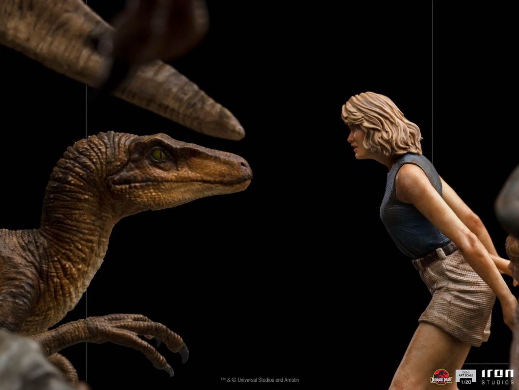 Demi Art Scale 1/20 Jurassic Park - final battle scene