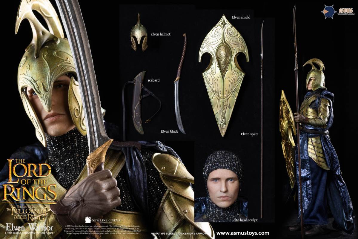 1/6 The Lord of the Rings - ELVEN WARRIOR