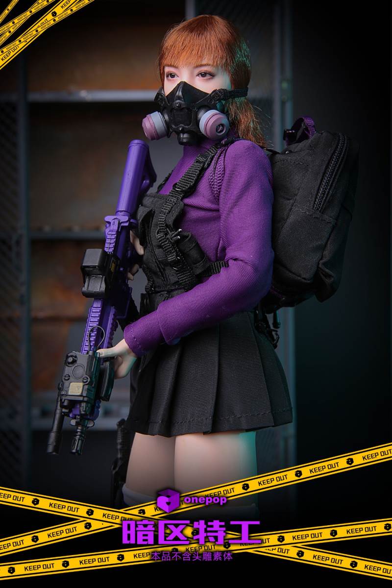 1/6 Trend Series-Dark Zone Special Agent Female Suit