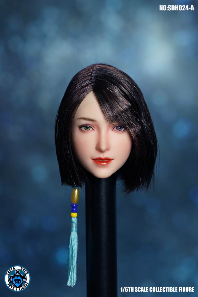 1/6 SDH024 Female Head Sculpture-ABCD four models