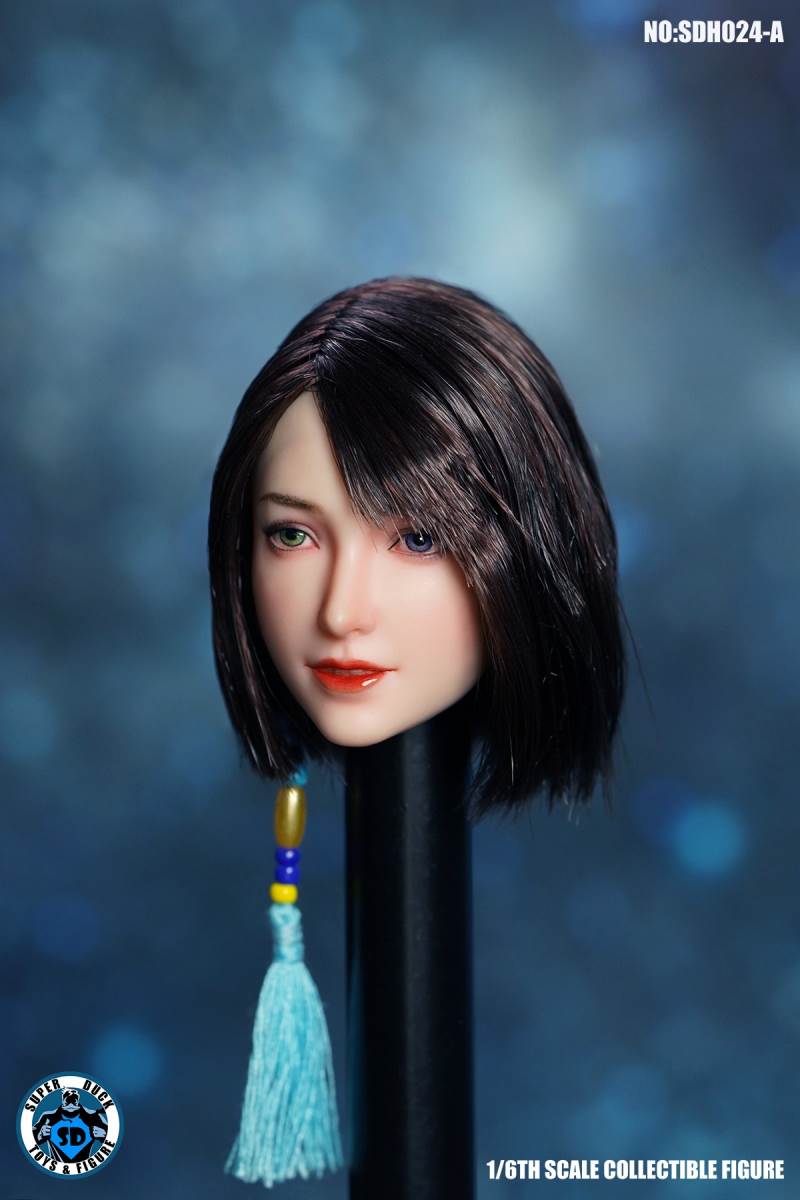 1/6 SDH024 Female Head Sculpture-ABCD four models