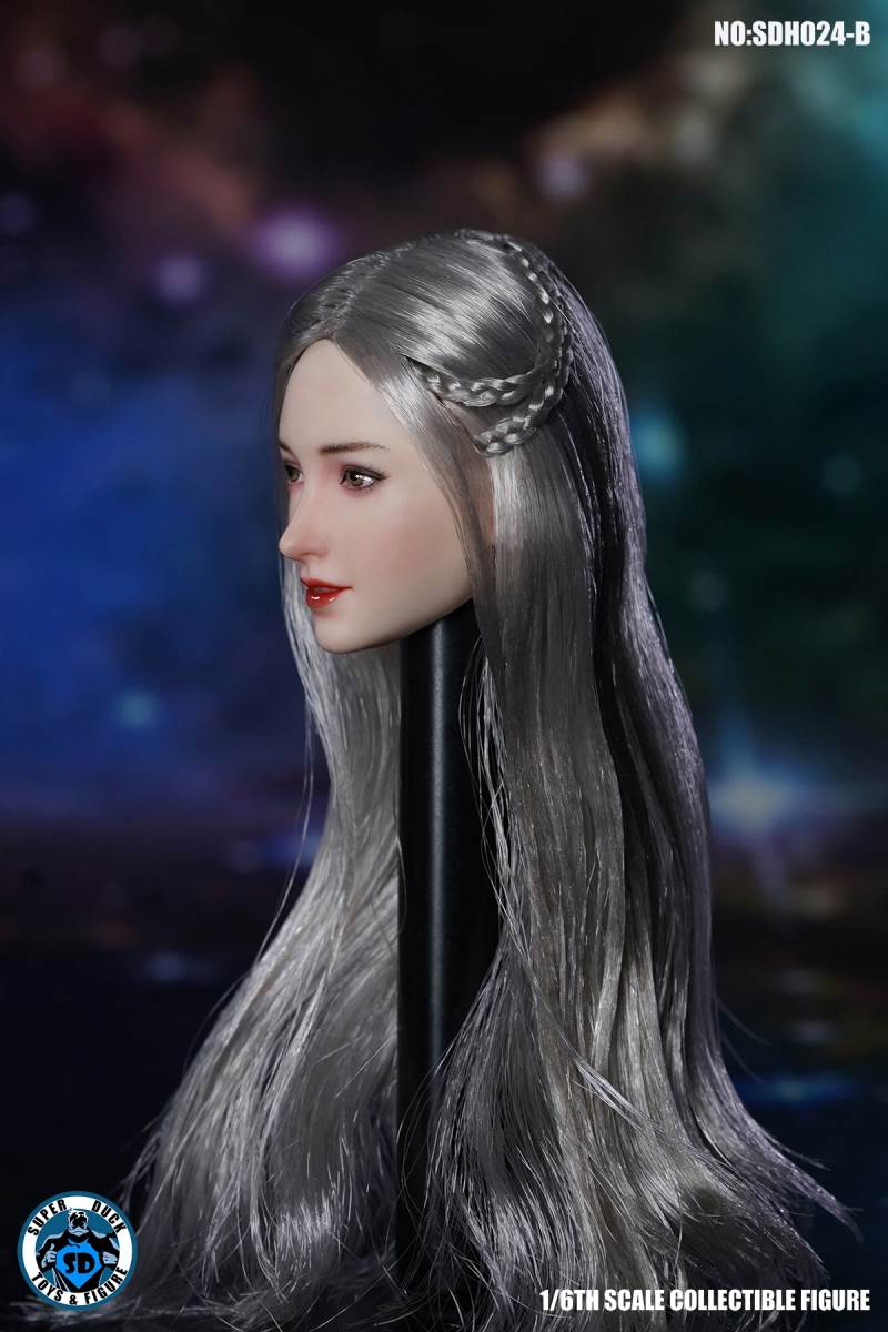 1/6 SDH024 Female Head Sculpture-ABCD four models