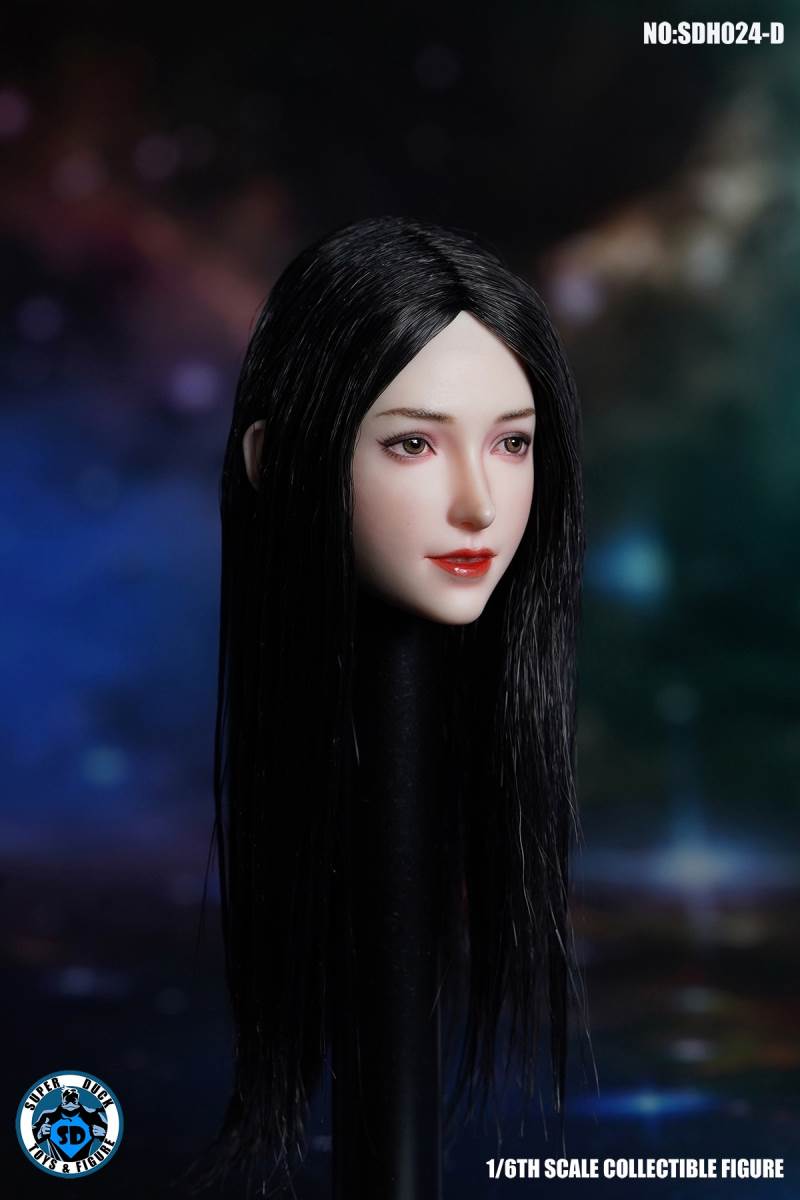 1/6 SDH024 Female Head Sculpture-ABCD four models