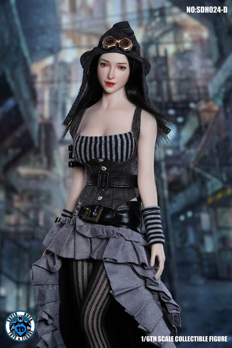 1/6 SDH024 Female Head Sculpture-ABCD four models