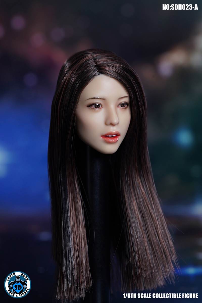 1/6 SDH024 Female Head Sculpture-ABCD four models