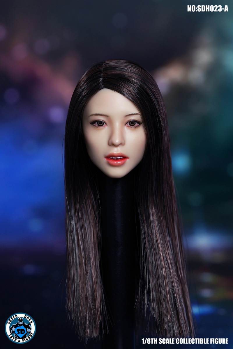 1/6 SDH024 Female Head Sculpture-ABCD four models