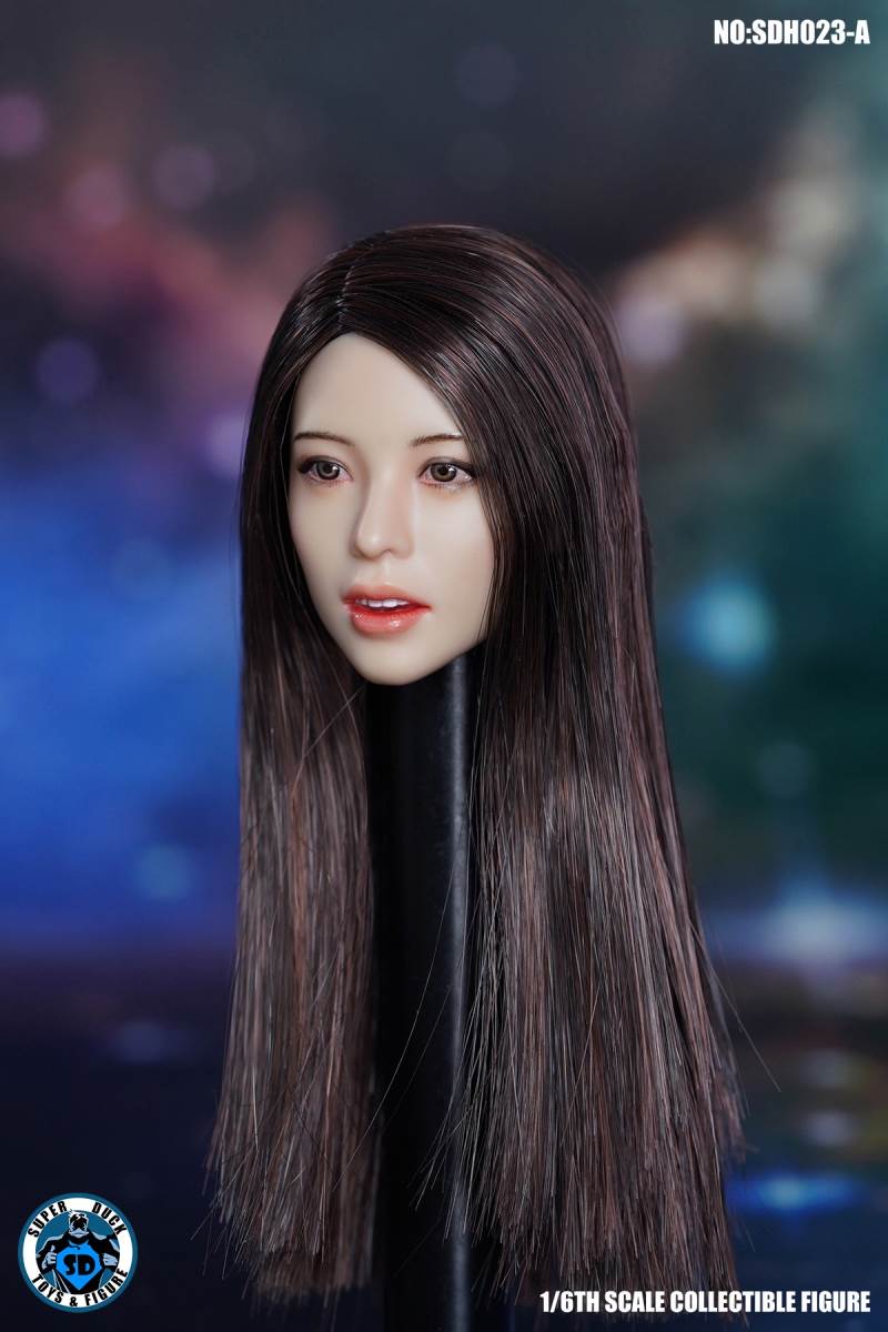 1/6 SDH024 Female Head Sculpture-ABCD four models
