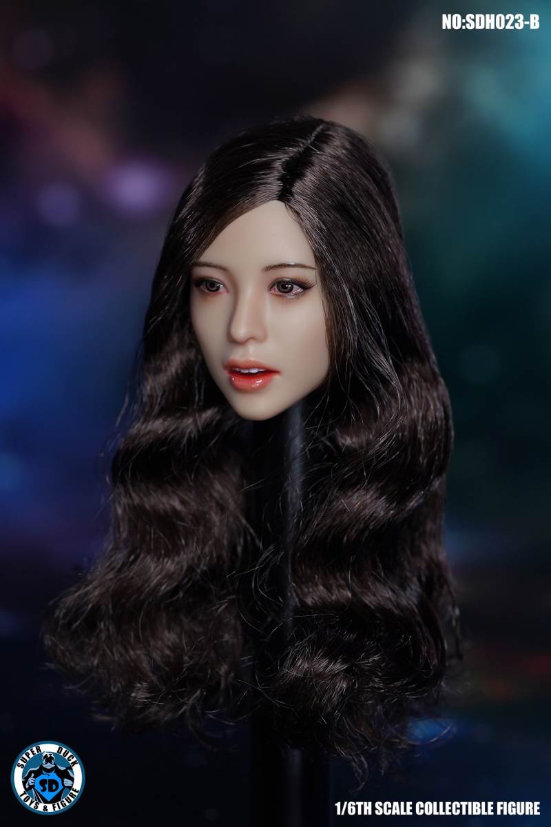 1/6 SDH024 Female Head Sculpture-ABCD four models