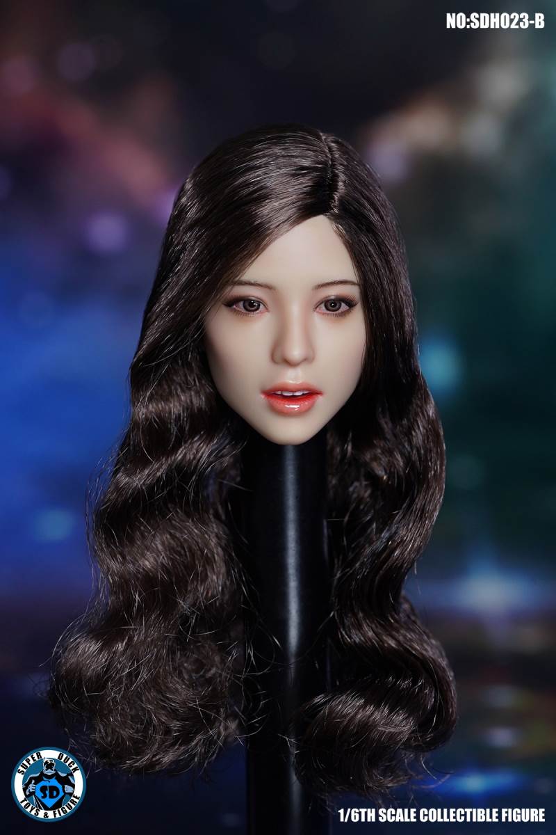 1/6 SDH024 Female Head Sculpture-ABCD four models