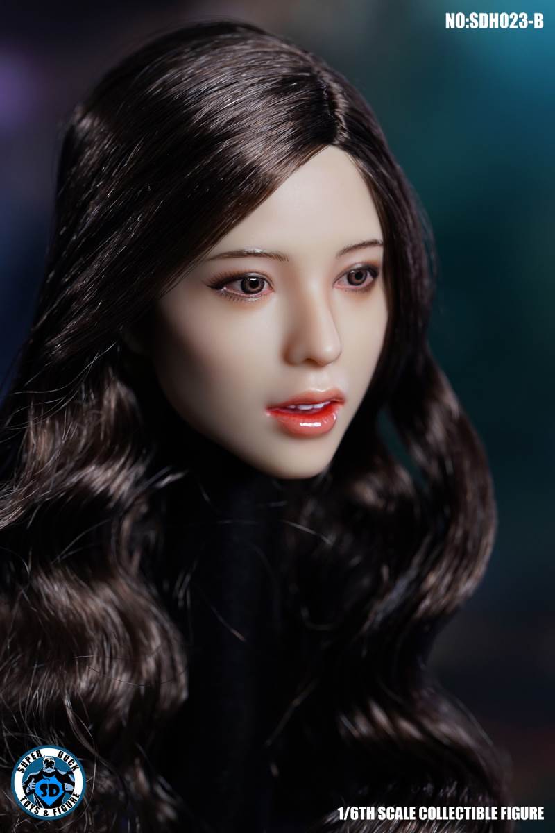 1/6 SDH024 Female Head Sculpture-ABCD four models