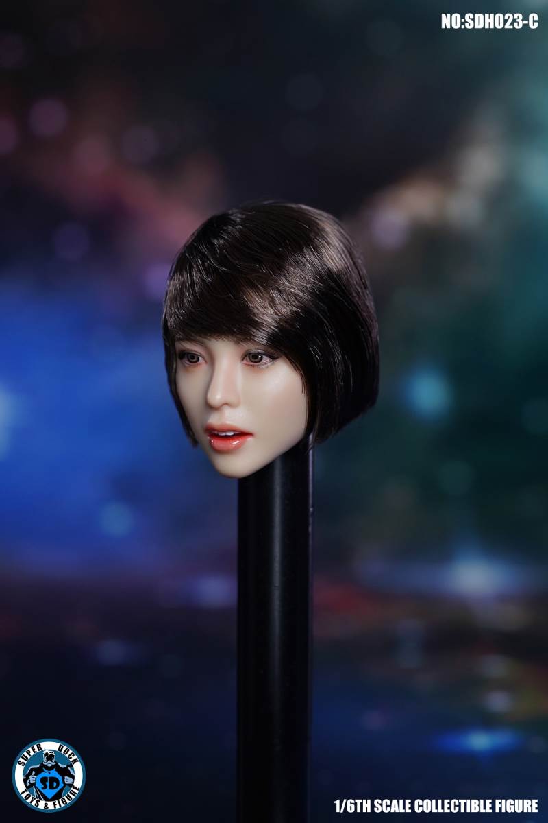 1/6 SDH024 Female Head Sculpture-ABCD four models