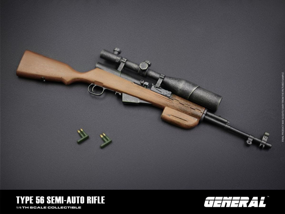 1/6 Modified M1911 pistol/56 semi-auto rifle/double-barrel shotgun model