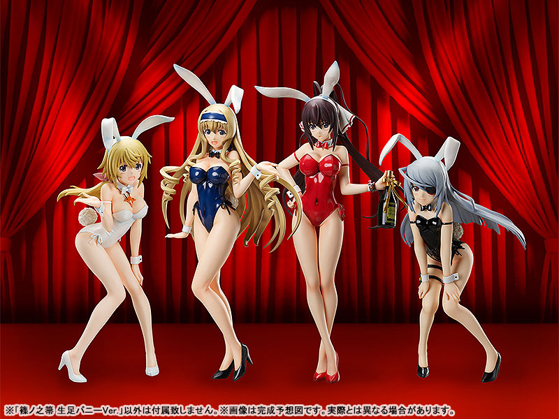 B-STYLE Infinite Stratos Houki Shinonono Bare Leg Bunny Ver. 1/4