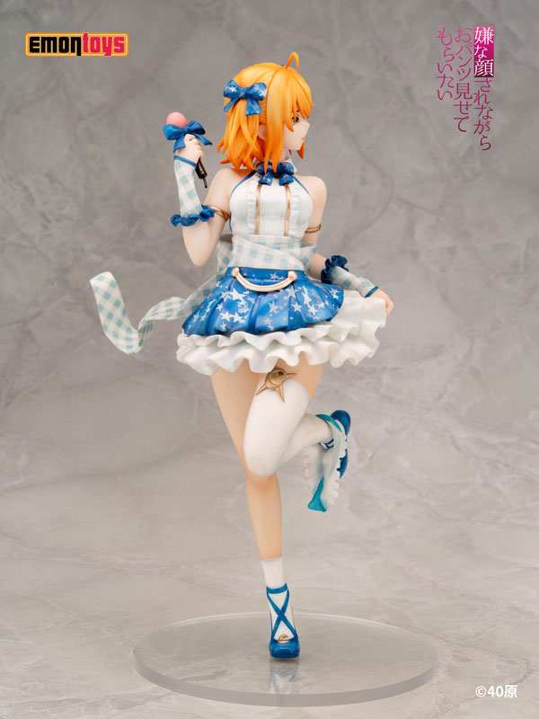 Iya na Kao Sarenagara Opantsu Misetemoraitai Idol Yuina 1/7