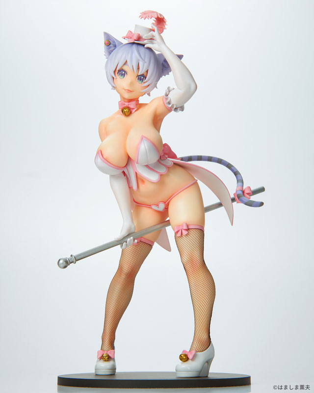 Burlesque Cat Belle White Cat ver. 1/7