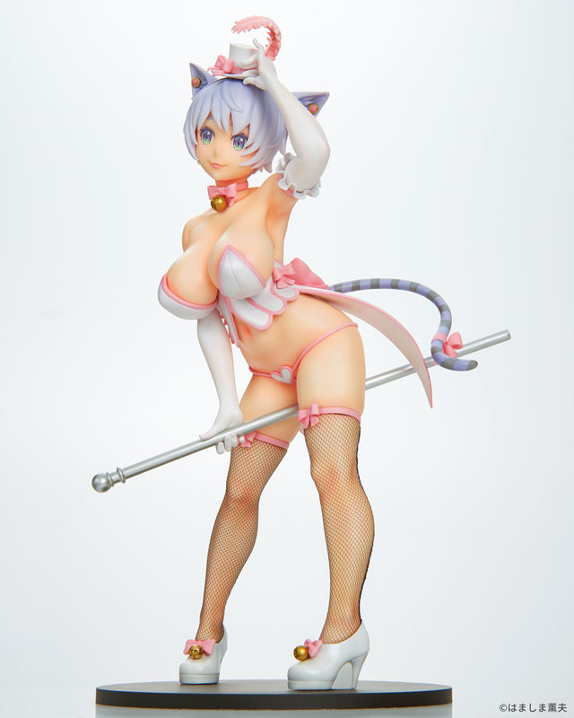 Burlesque Cat Belle White Cat ver. 1/7