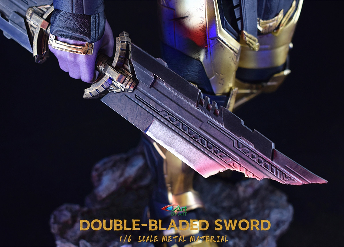 1/6 Double-bladed sword