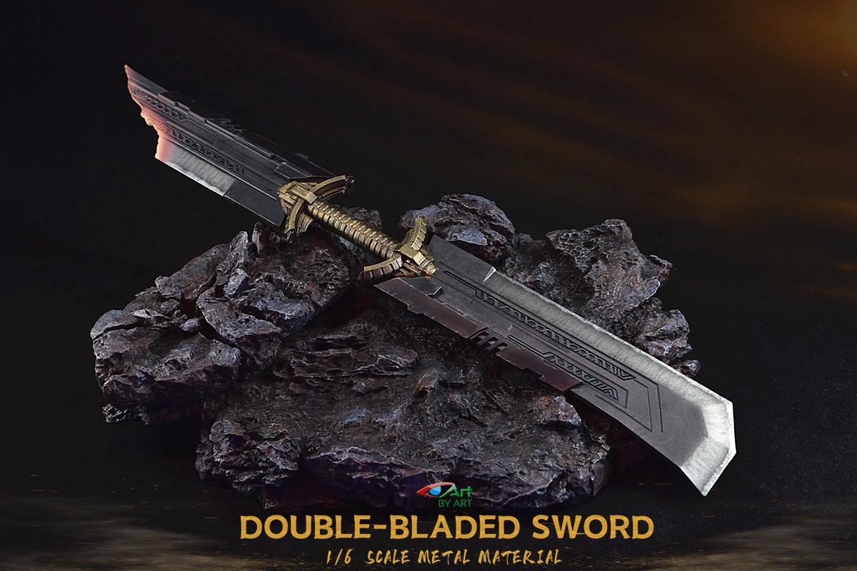 1/6 Double-bladed sword