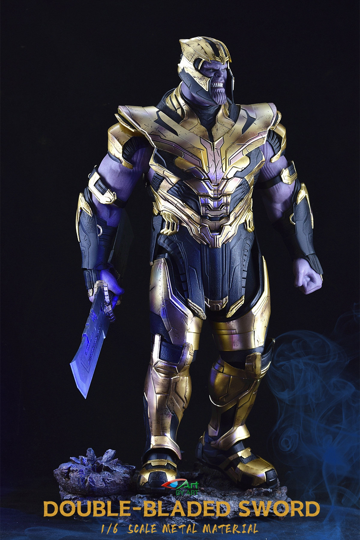 1/6 Double-bladed sword