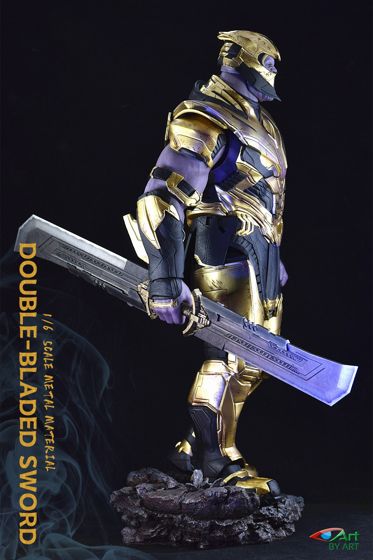 1/6 Double-bladed sword