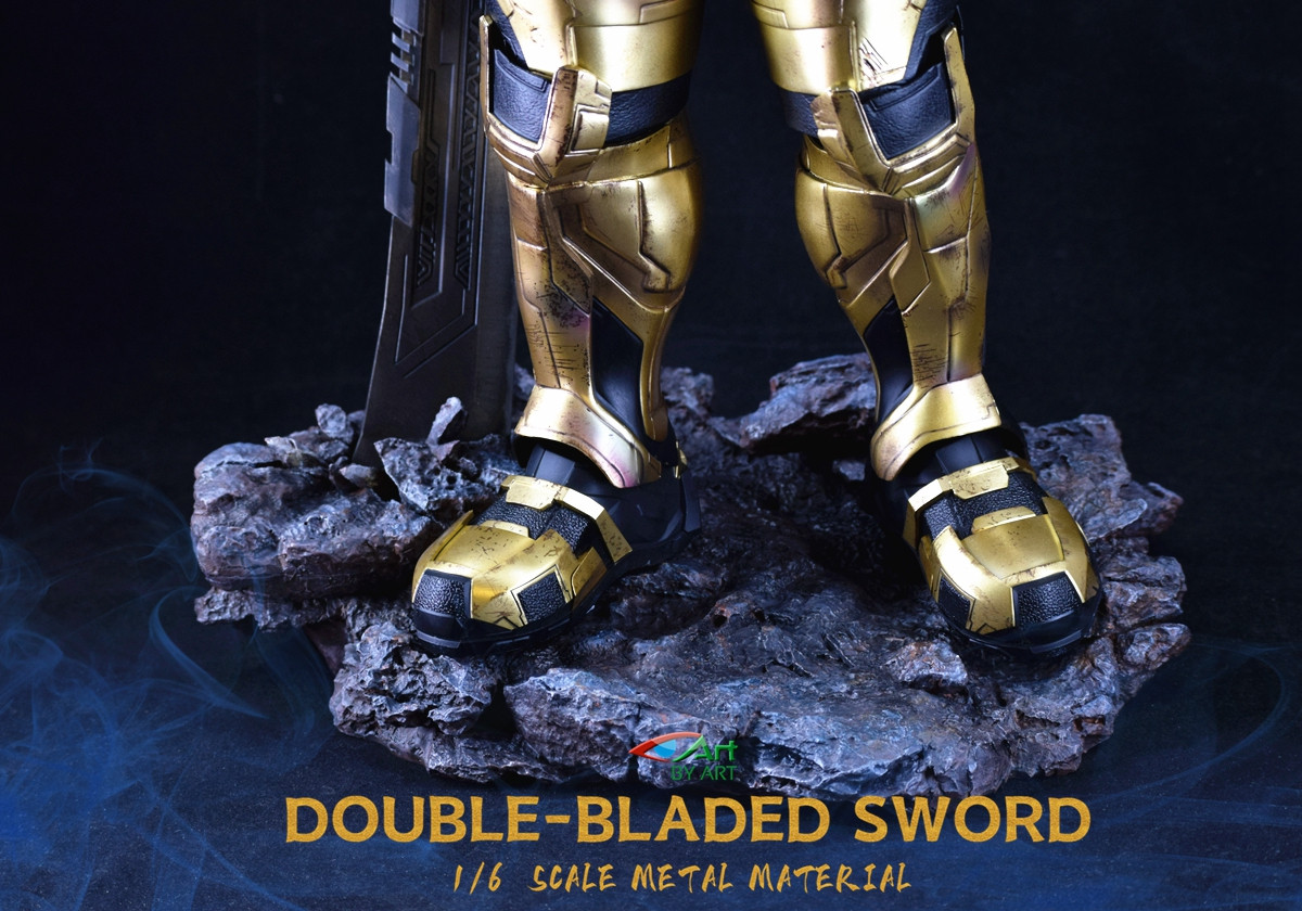 1/6 Double-bladed sword