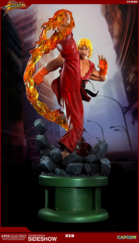 1/4 Street Fighter-Ken Statue