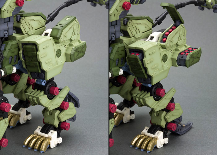 HMM ZOIDS 1/72 RZ-041 Liger Zero Panzer Marking Plus Ver.