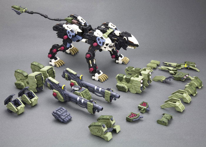 HMM ZOIDS 1/72 RZ-041 Liger Zero Panzer Marking Plus Ver.
