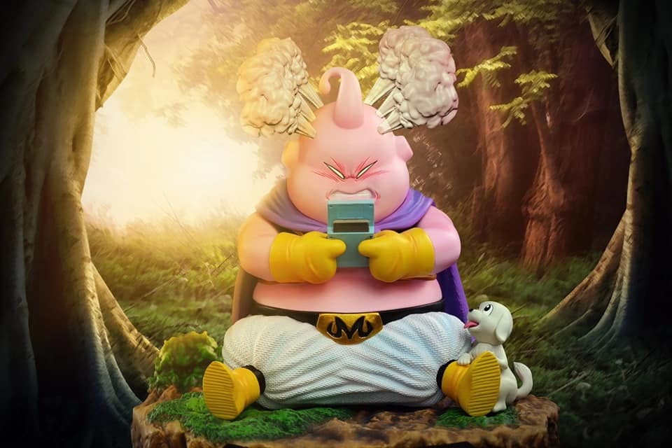 Majin Buu & Mr Satan