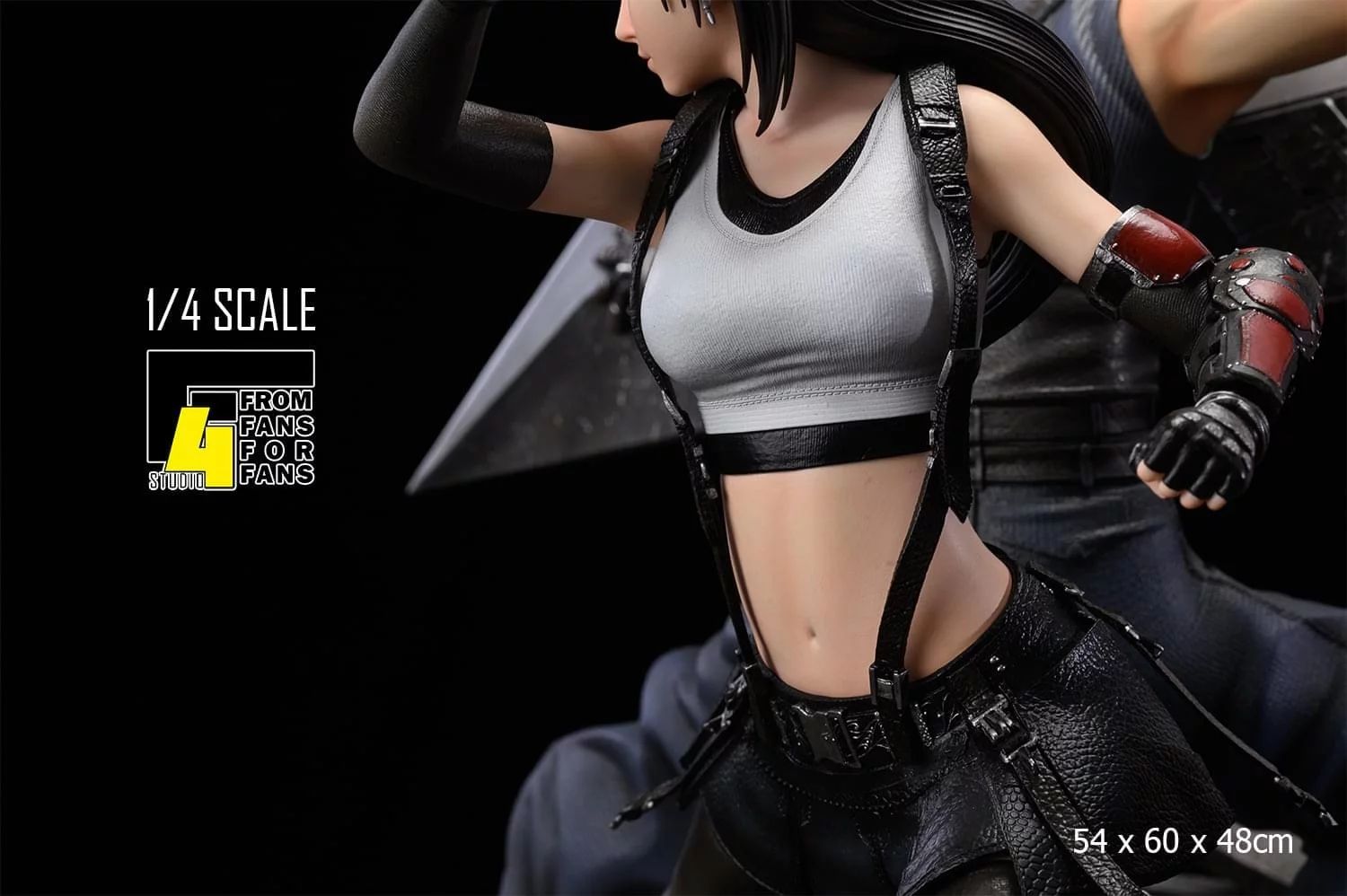 Final Fantasy 7 Remake Cloud, Aerith, Tifa Diorama GK Resin Statue