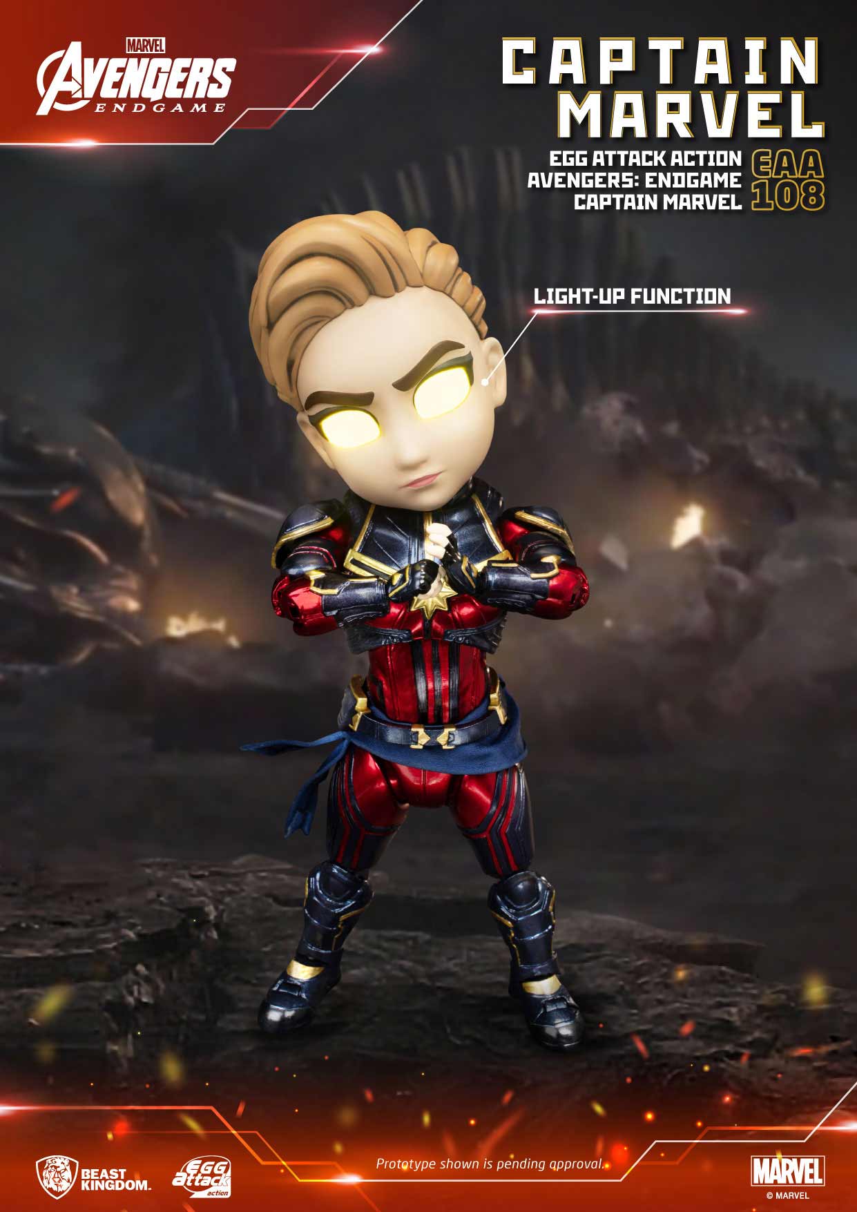 Avengers: Endgame Captain Marvel (EAA-108)