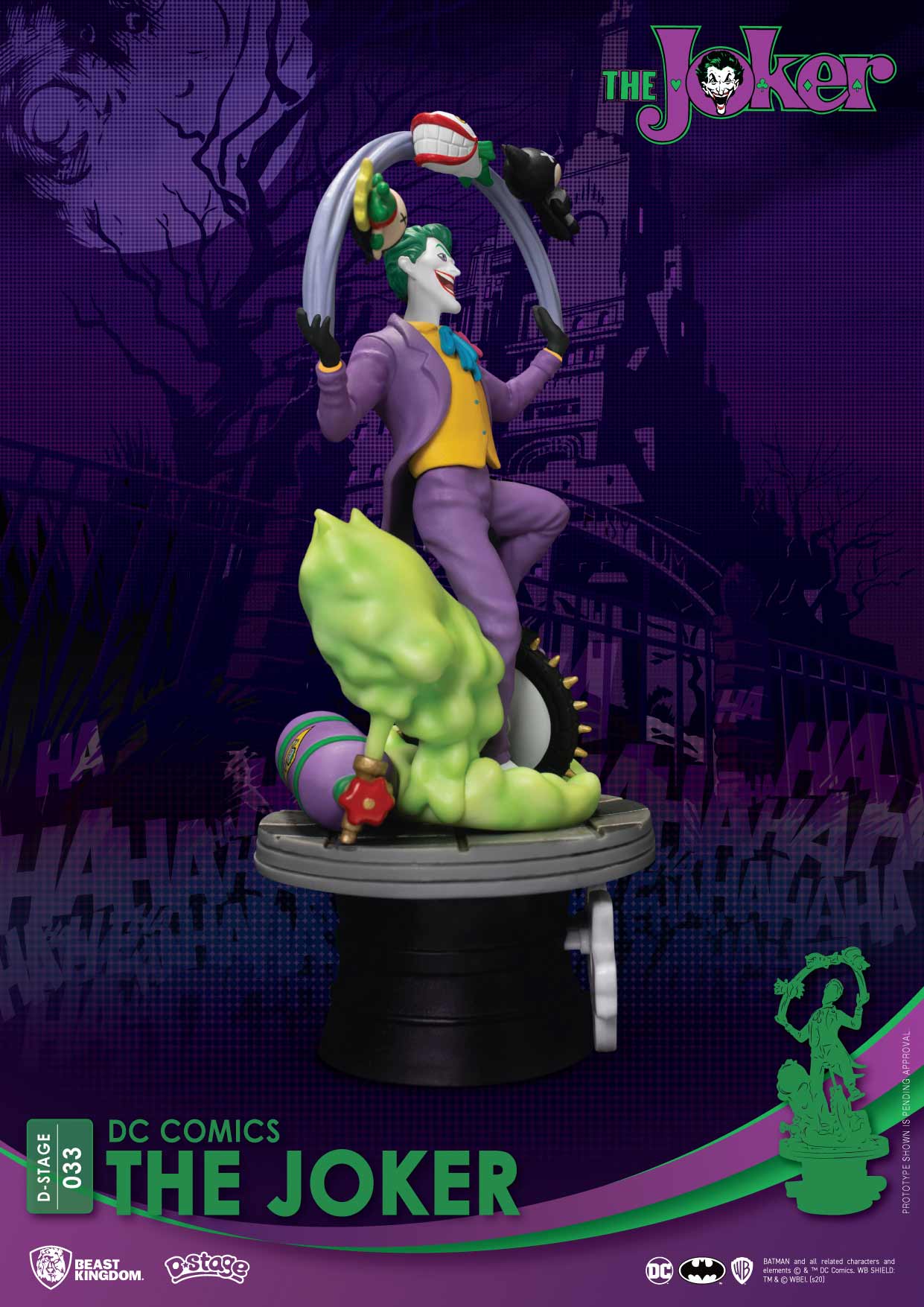 DC Comics Joker - DS-033 (D-Stage 033)