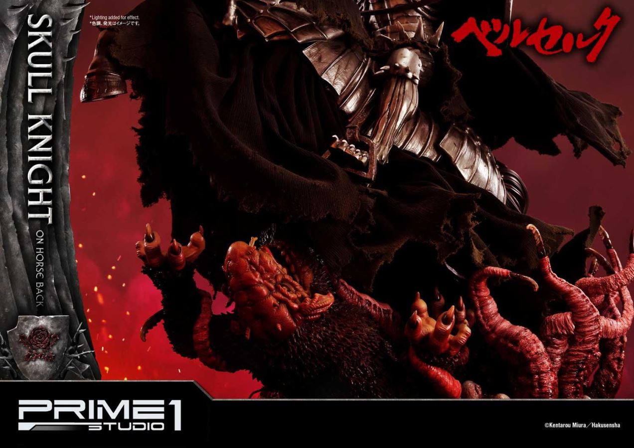 Berserk Skull Knight on horseback