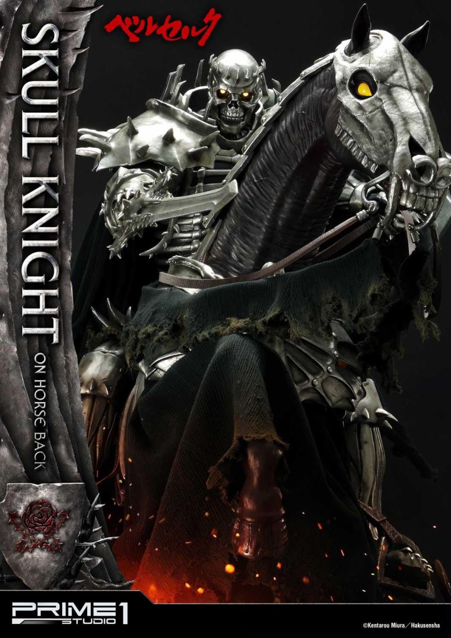 Berserk Skull Knight on horseback