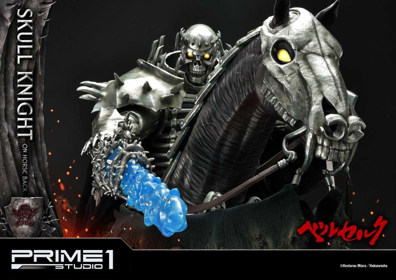 Berserk Skull Knight on horseback