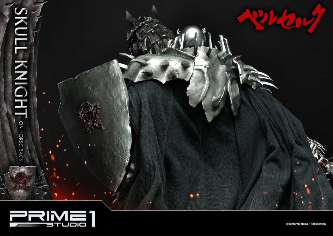 Berserk Skull Knight on horseback