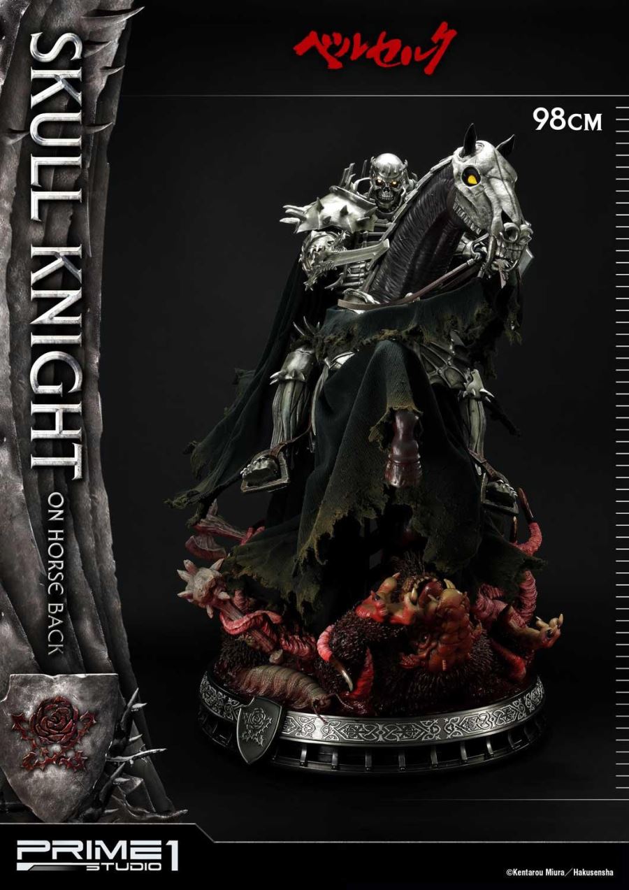 Berserk Skull Knight on horseback
