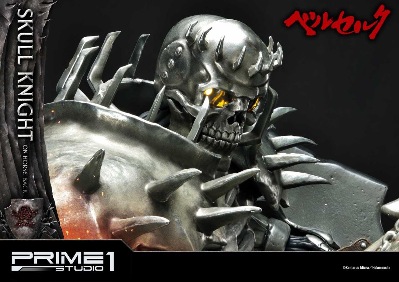 Berserk Skull Knight on horseback