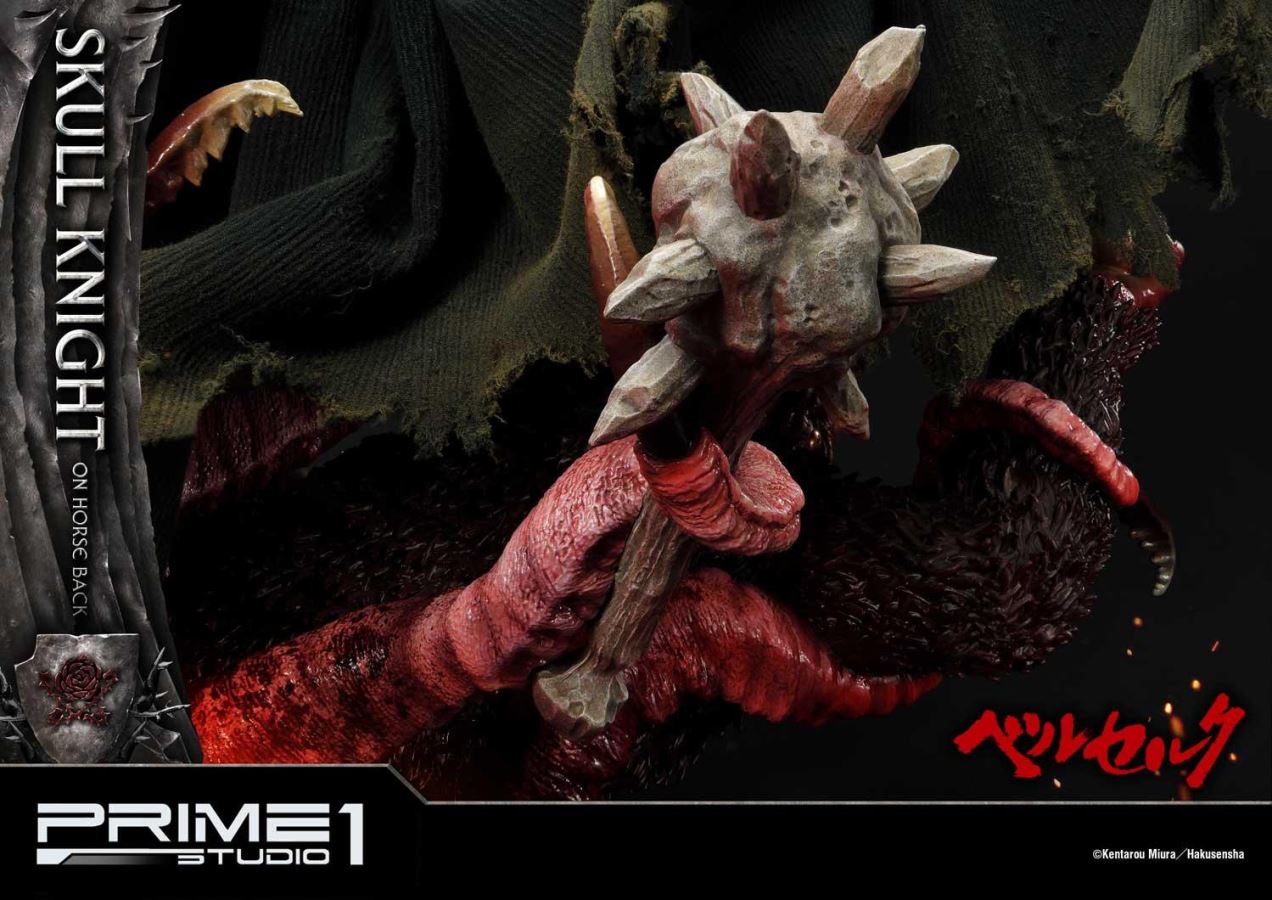 Berserk Skull Knight on horseback